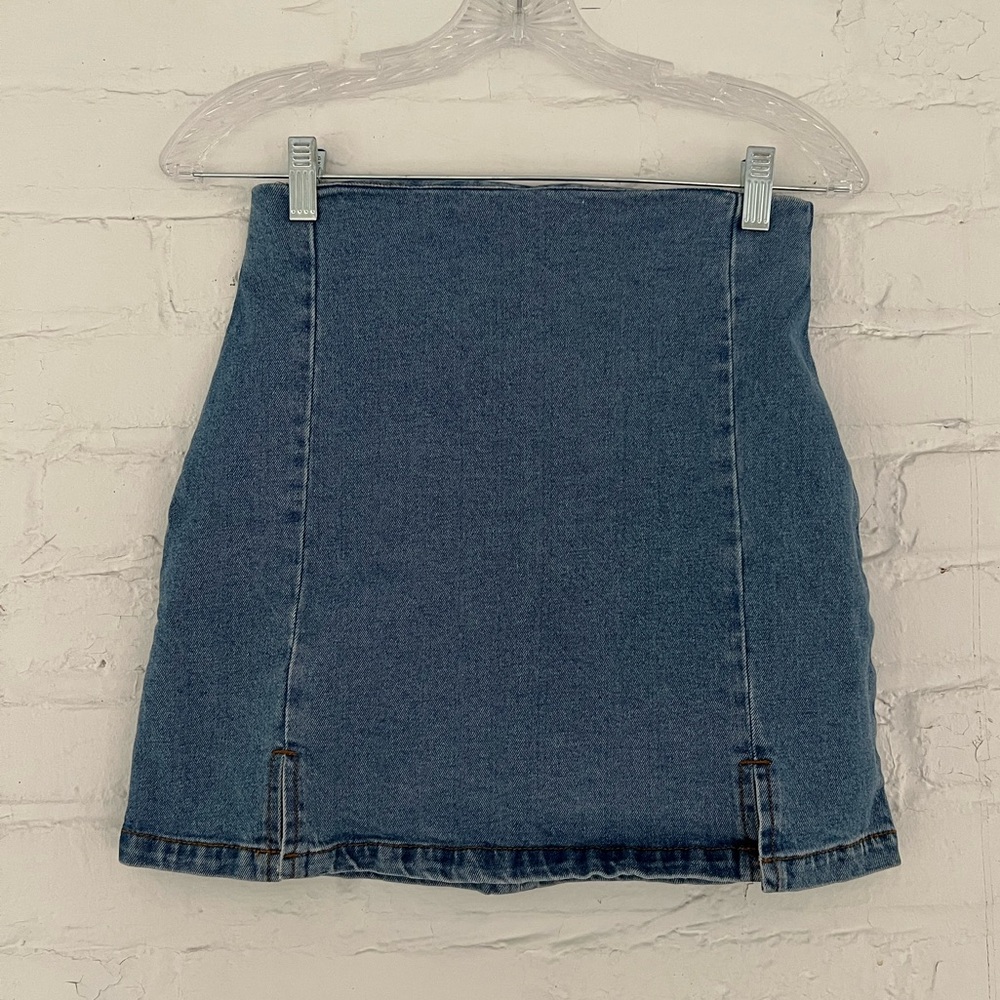 Brandy Melville Jean Skirt
